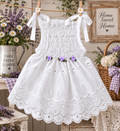 Lavender Rose Garden Dog Dress 🌿💜