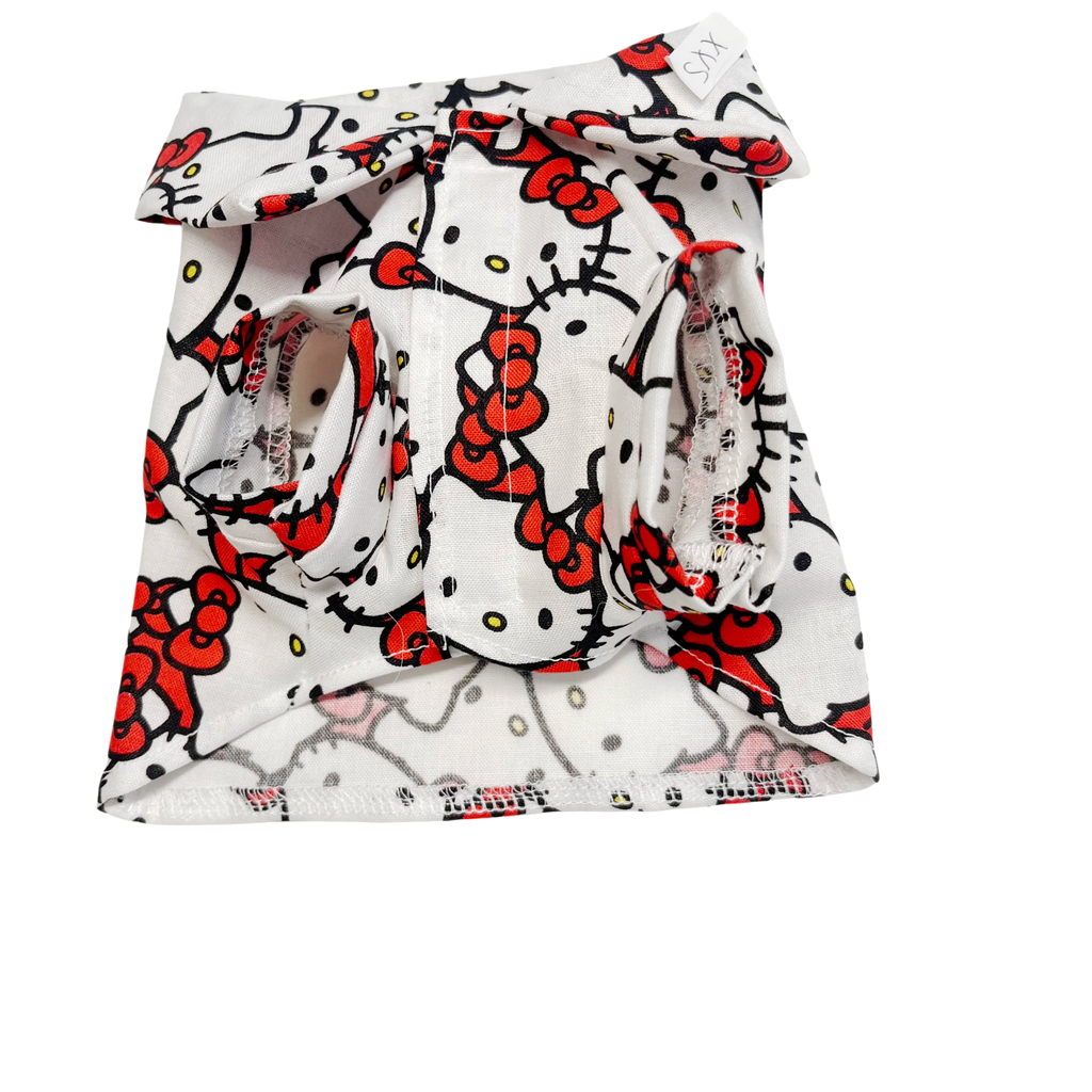 Red and white Dog Shirt