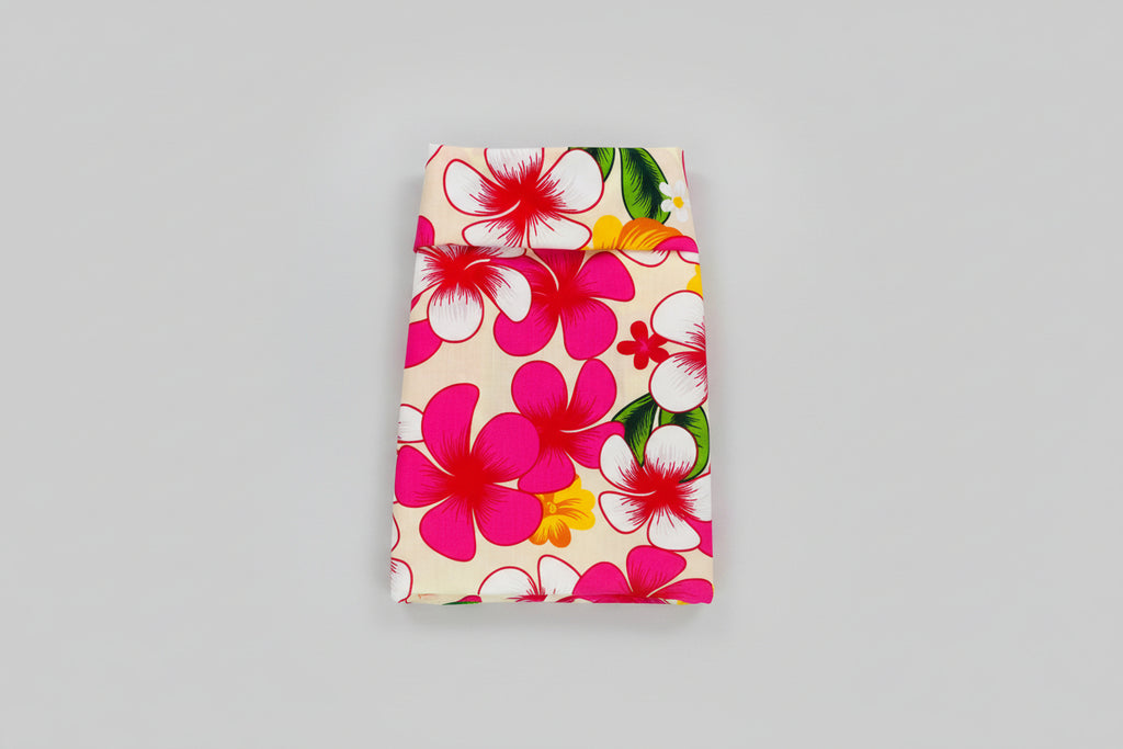 Pink Hawaiian collar dog shirt