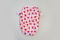 strawberry pattern small dog sweater