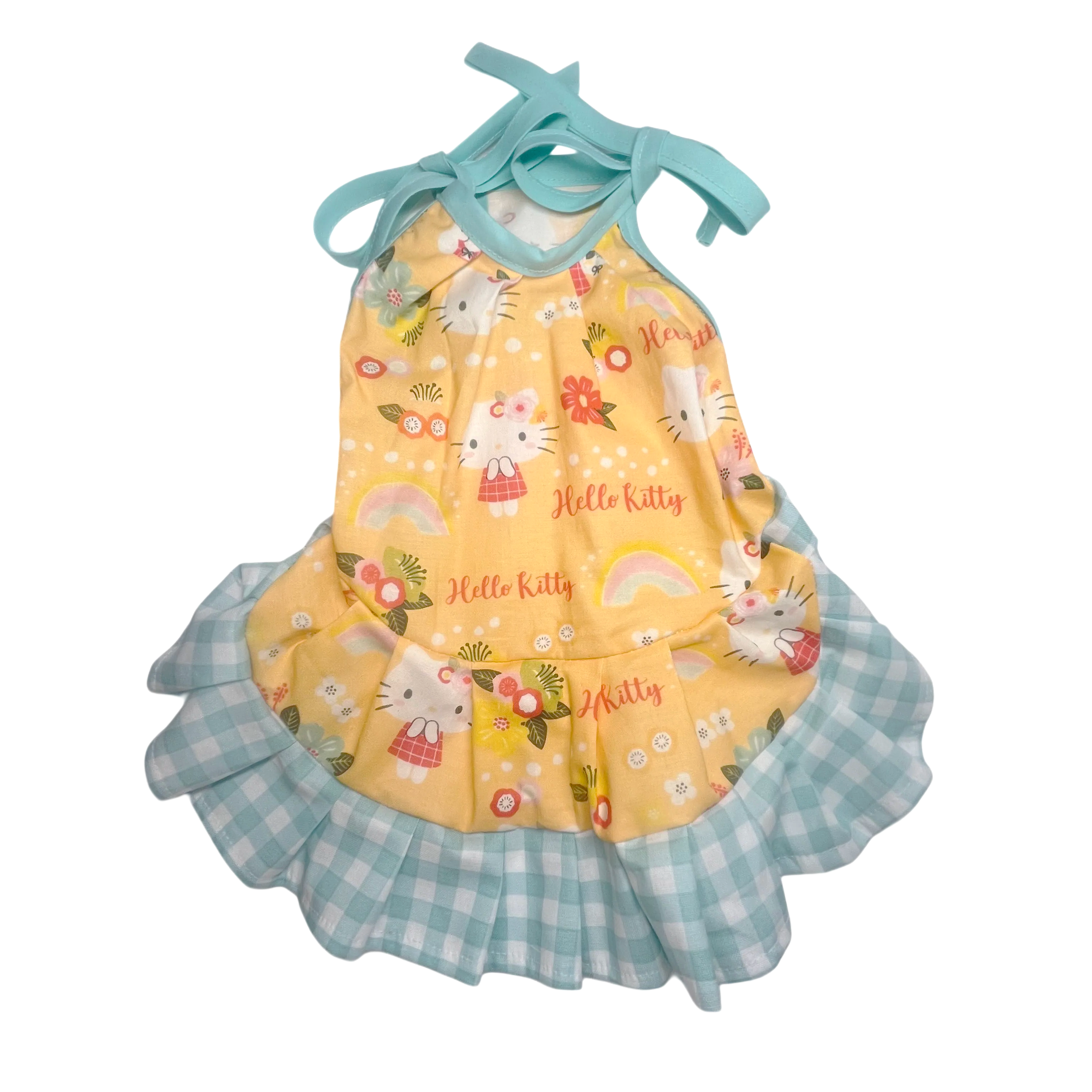 Yellow Hello Kitty Dog Dress