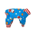 Teal and red Hello kitty dog pajamas